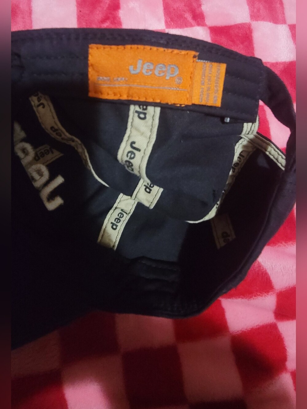 Jeep Black Cap with White Logo Embroidery - Picture 4 of 4